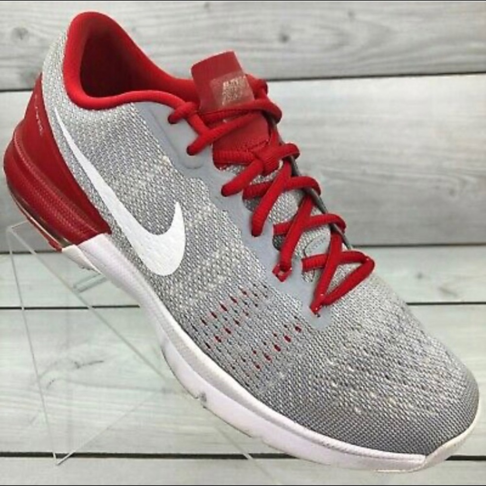 Nike Air Typha Flywire Training Shoes Mens 10 New Hombre Red Sneaker